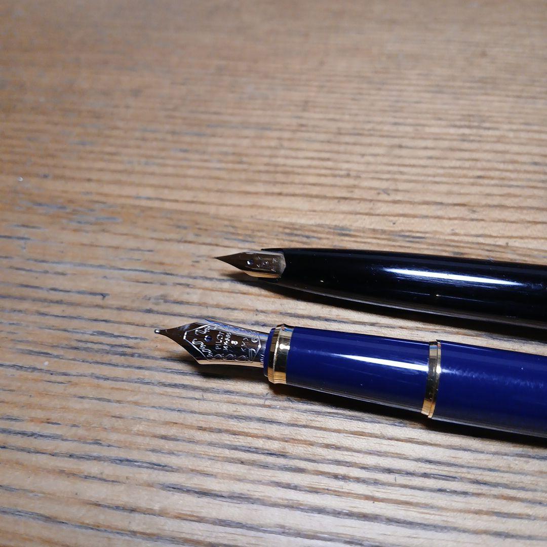 な*べ様 【14金】PILOT、プラチナ万年筆 【ジャンク品】2本セット【14K