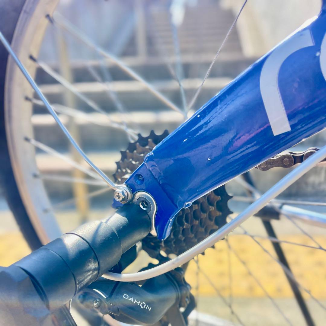 整備済 DAHON Route 20インチ 7段変速 ダホン ルート ブルー