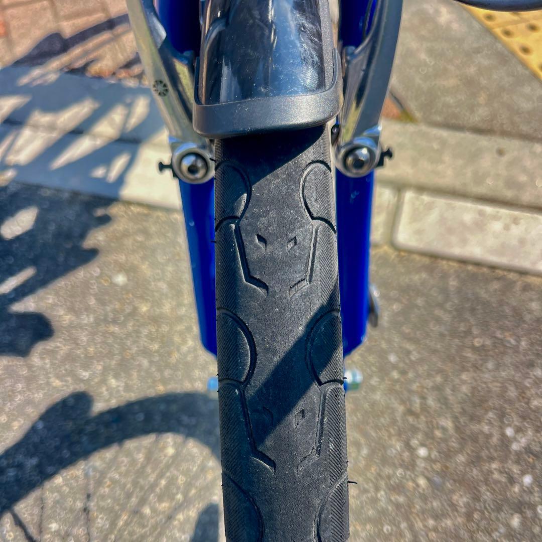 整備済 DAHON Route 20インチ 7段変速 ダホン ルート ブルー