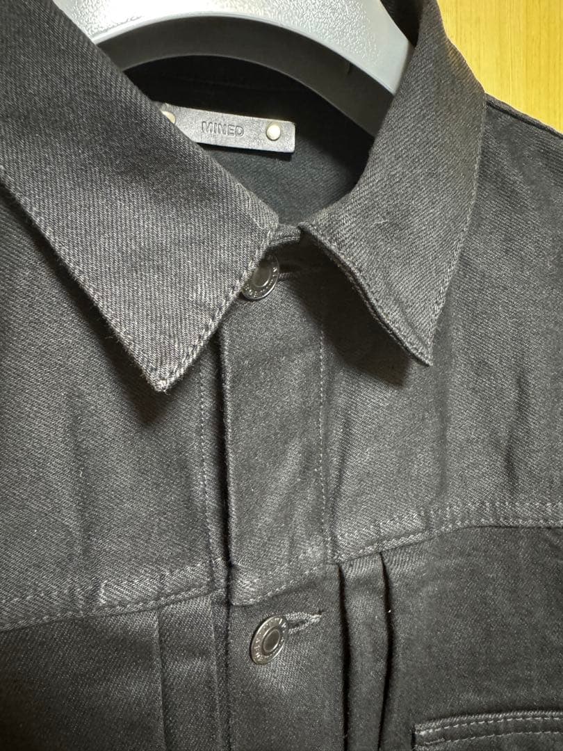 MINEDENIM 803 TF-GJKT USD ブラックデニムGジャン