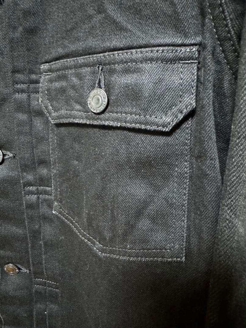 MINEDENIM 803 TF-GJKT USD ブラックデニムGジャン