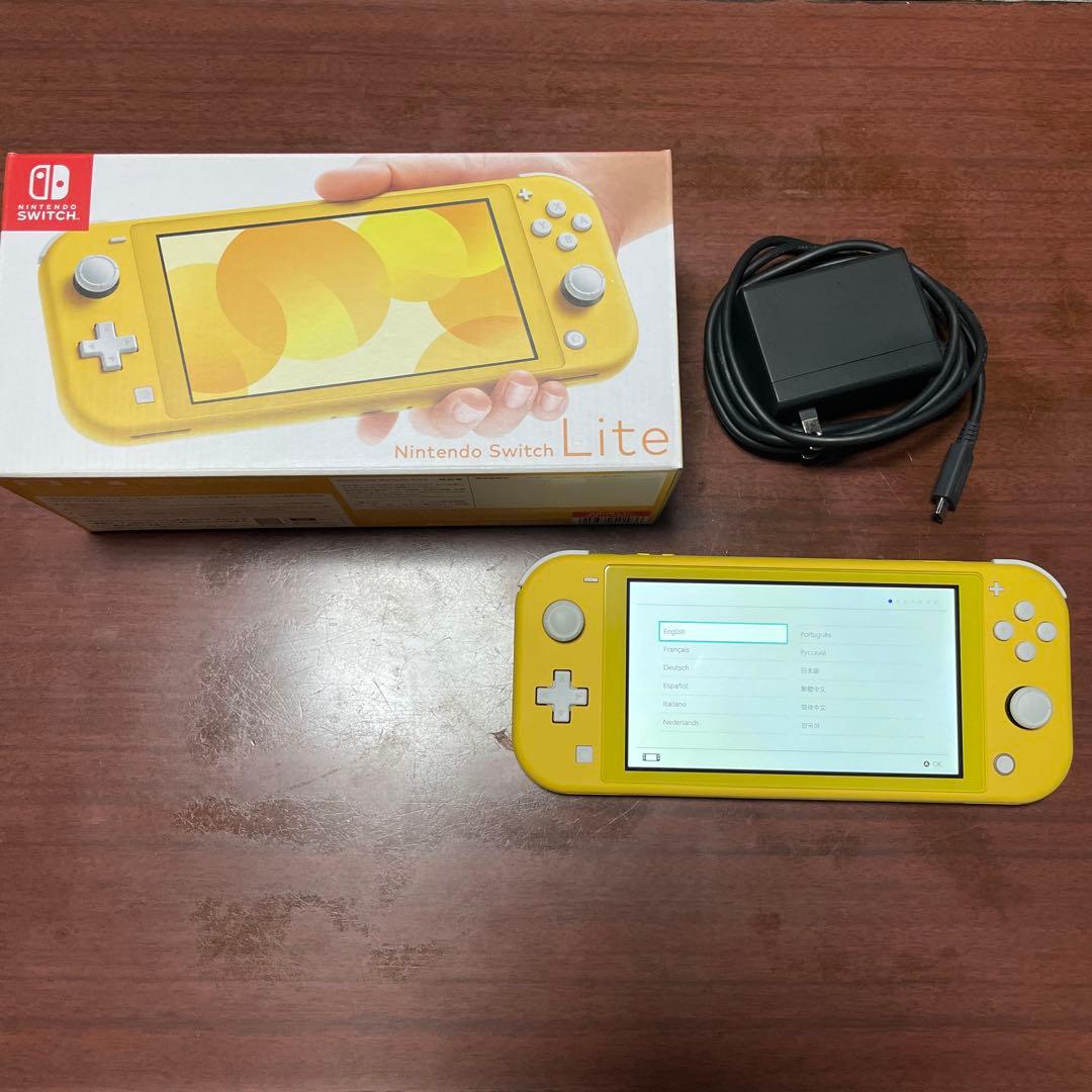 Nintendo Switch Lite イエロー 【美品】