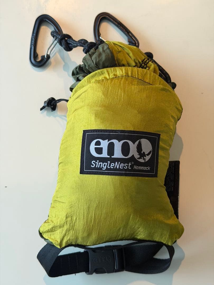 【値下げ】ENO SingleNest ハンモック オリーブグリーン