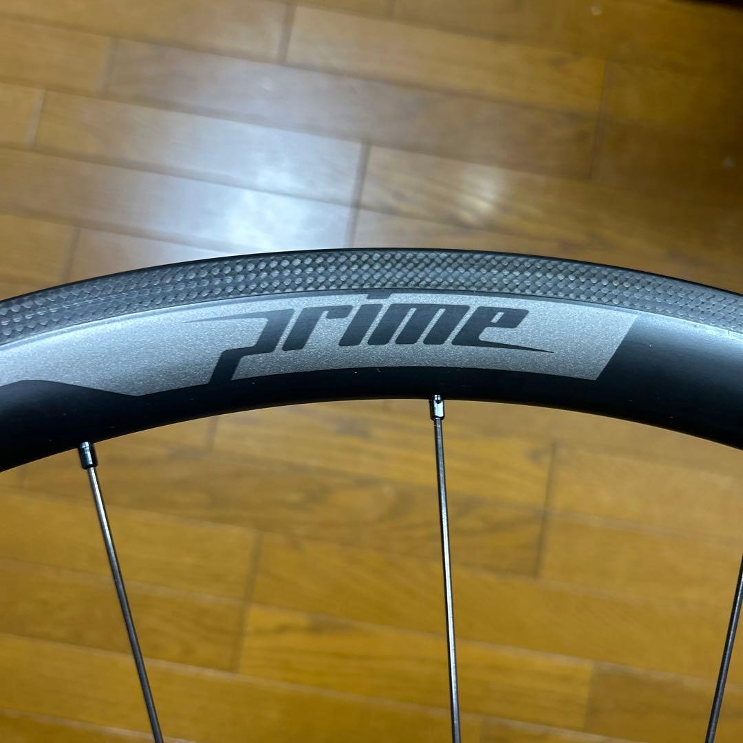 PRIME RR-38 カーボンホイール　チューブレス　クリンチャー対応