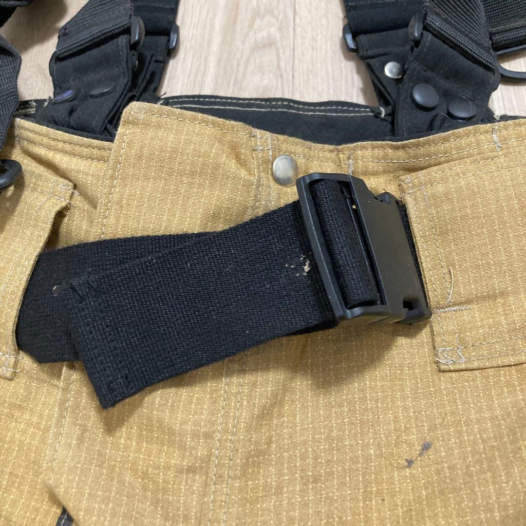 USA製 ファイヤーマンカーゴパンツW35 L29消防士コスチューム 放出品