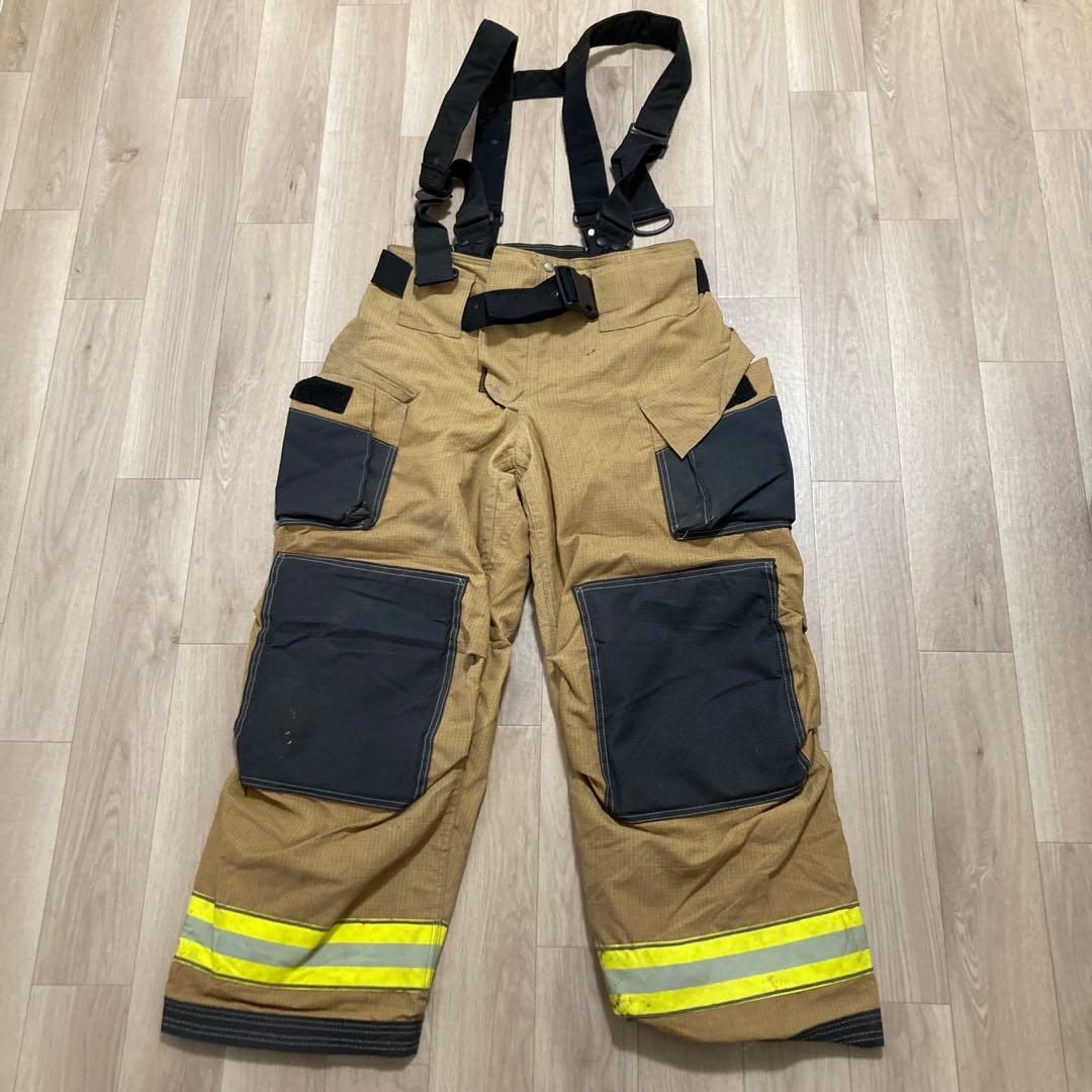 USA製 ファイヤーマンカーゴパンツW35 L29消防士コスチューム 放出品