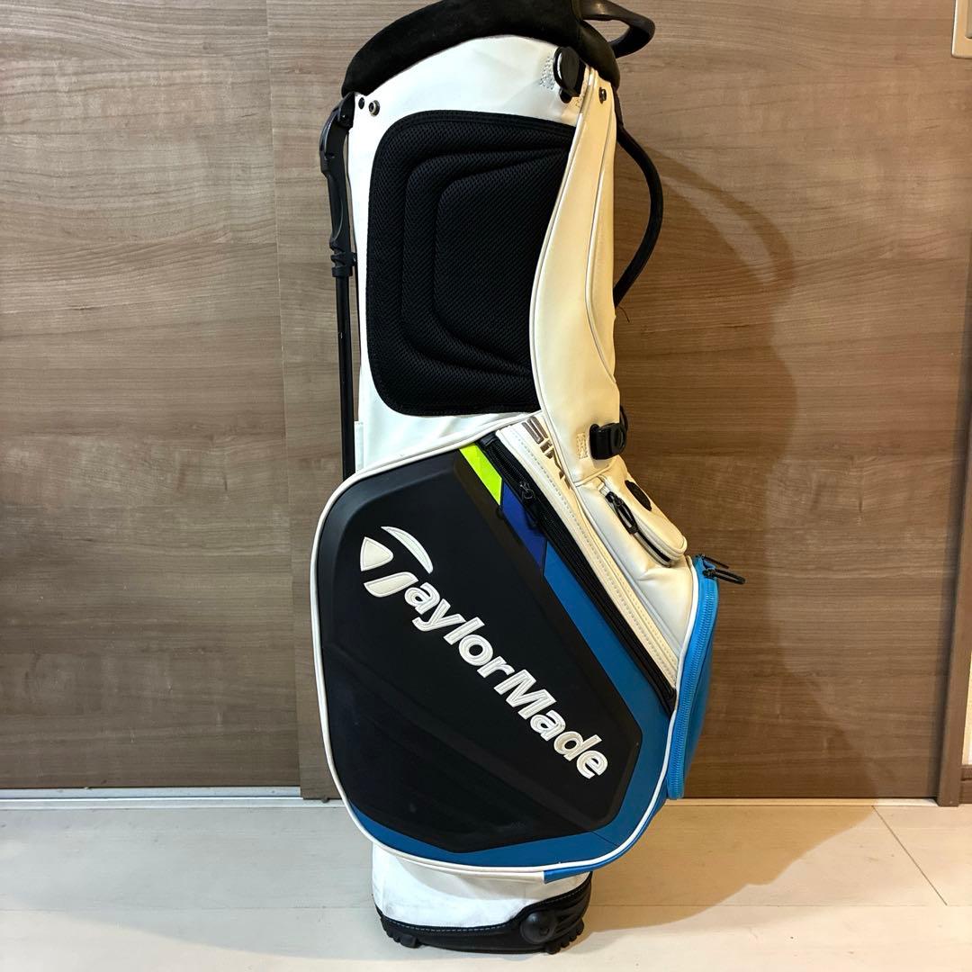 TaylorMade SIM2 キャディバッグ ホワイト/ブラック/ブルー