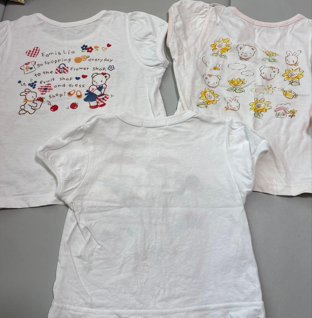 ファミリア おはなしTシャツ 90 3枚セット