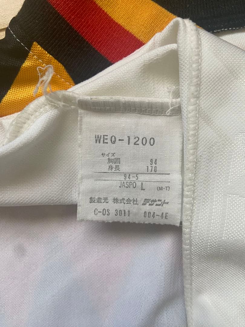 W杯ドイツゲームシャツ　ワッペン付