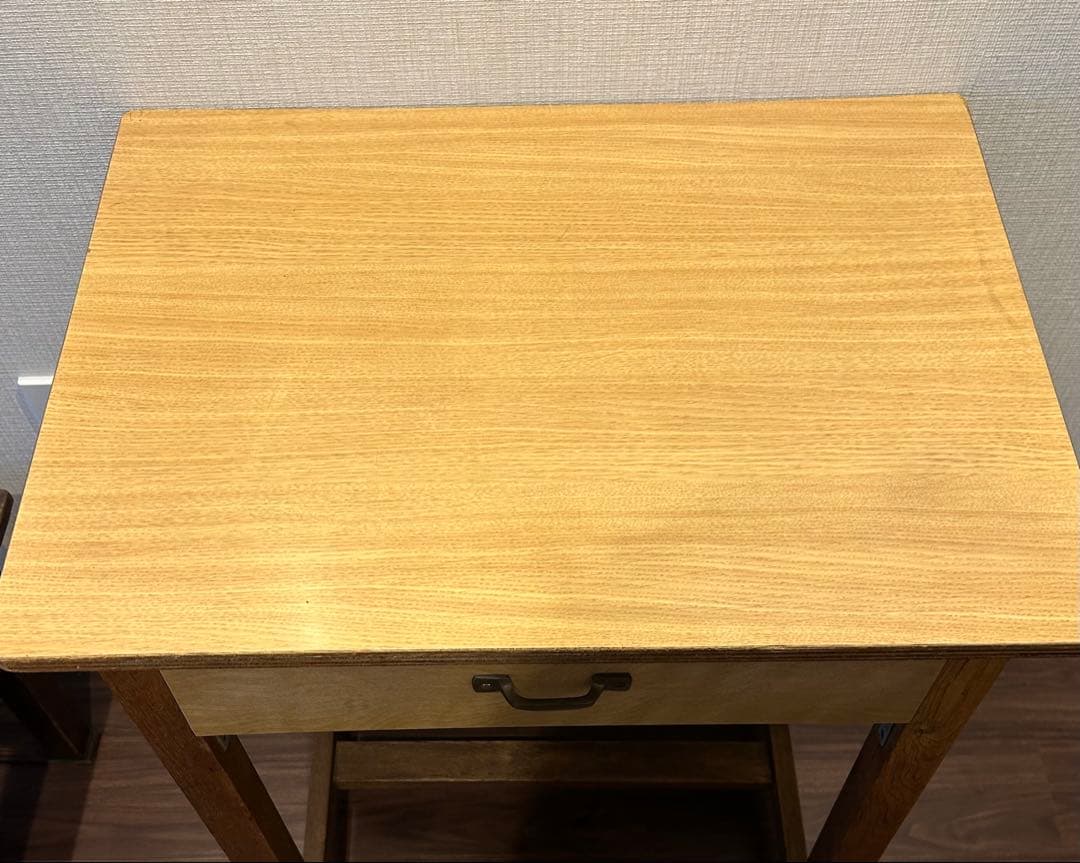 昭和レトロ　学習机　学校机　デスク
