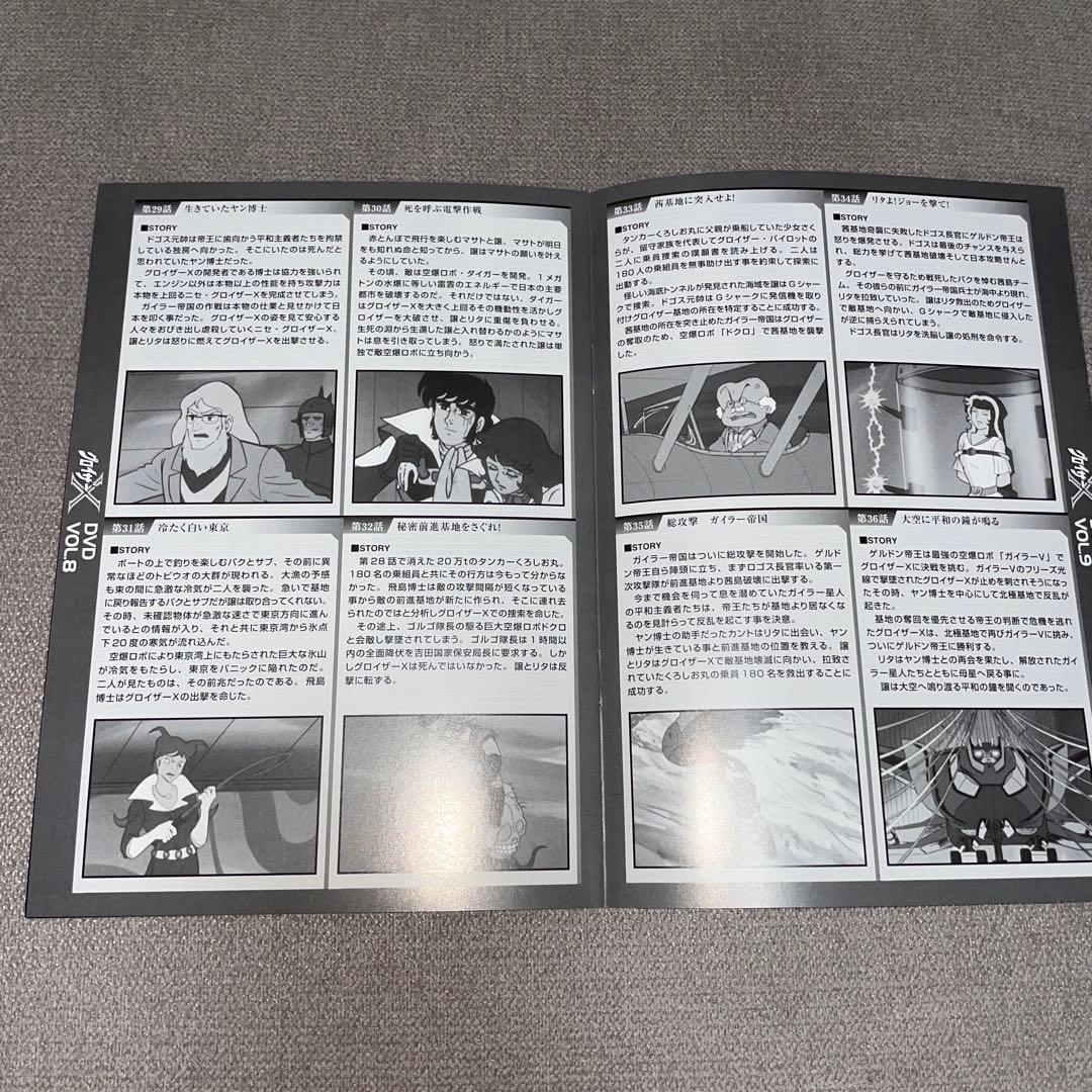 グロイザーx dvd box2 美品