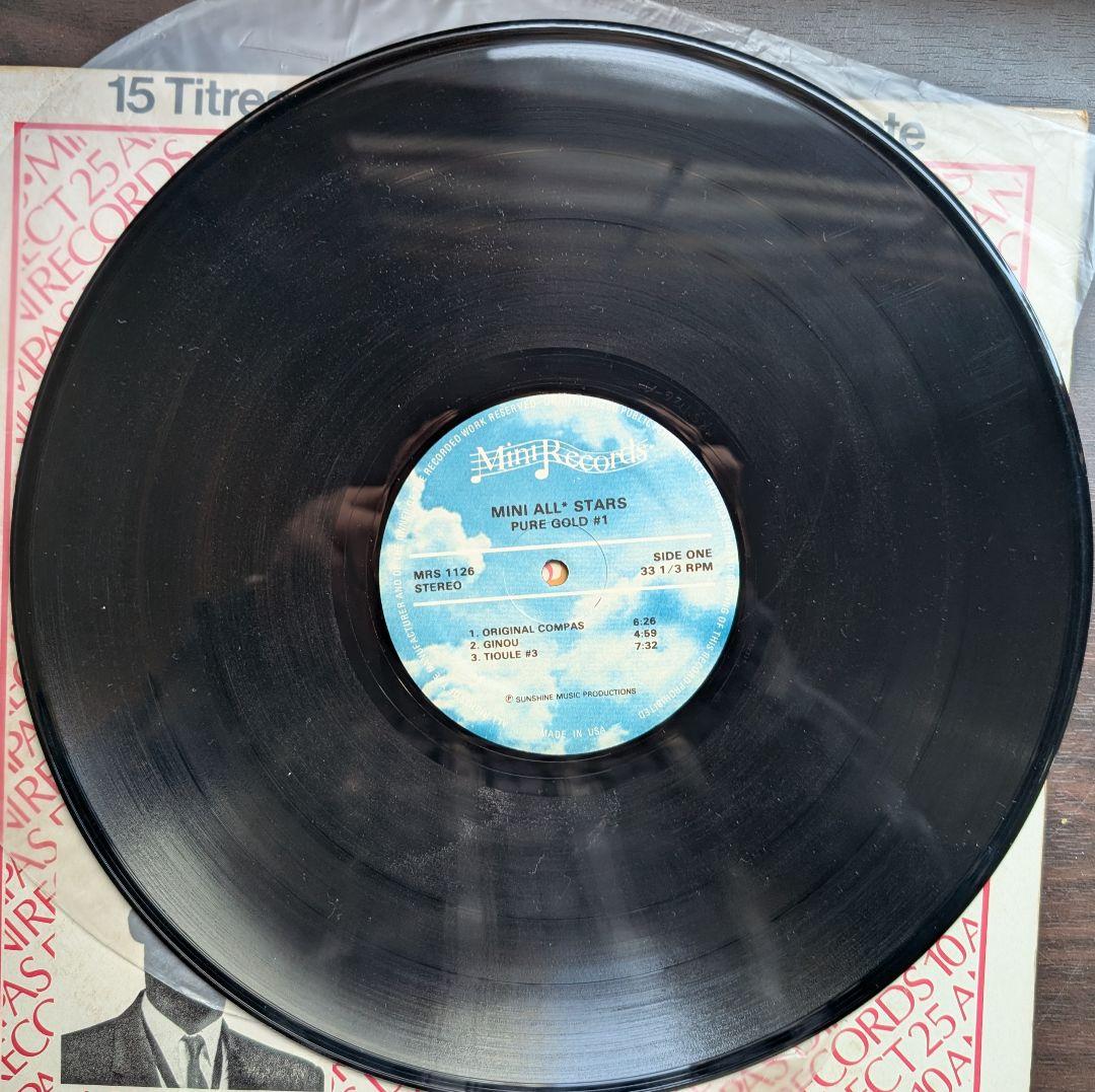 超稀少3LP MINI ALL STARS / Pure Gold コンパ 音楽