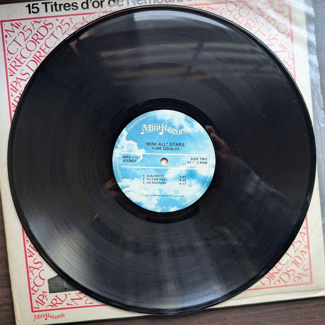 超稀少3LP MINI ALL STARS / Pure Gold コンパ 音楽