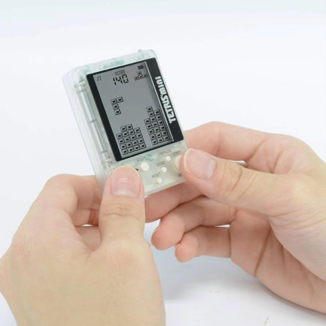 スケルトン　TETRIS mini 携帯型ゲーム機　テトリス　ミニ　動作◯ 希少