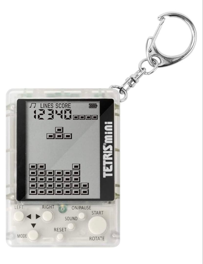 スケルトン　TETRIS mini 携帯型ゲーム機　テトリス　ミニ　動作◯ 希少