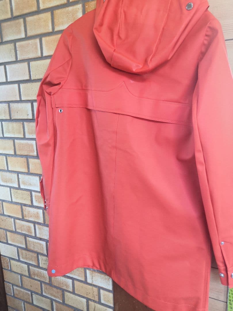 新品　わけあり　ハンター　HUNTER レインコート　XS オレンジ