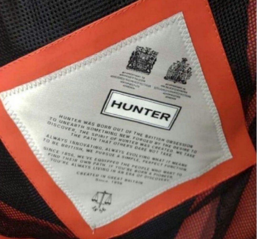 新品　わけあり　ハンター　HUNTER レインコート　XS オレンジ