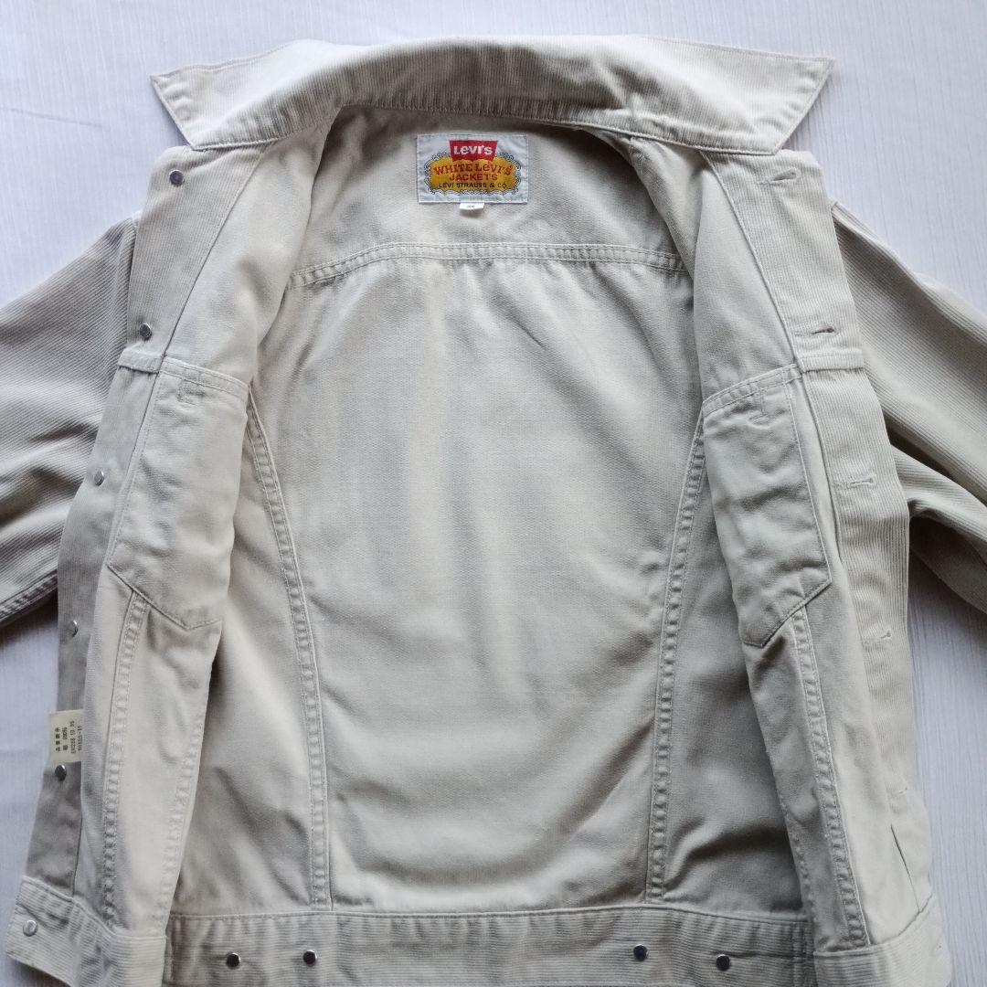 90s Levi's トラッカージャケット38 ピケ素材 香港製 70505