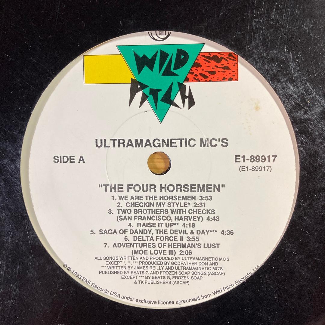 洋楽 ULTRAMAGNETIC MC'S THE FOUR HORSEMEN LP