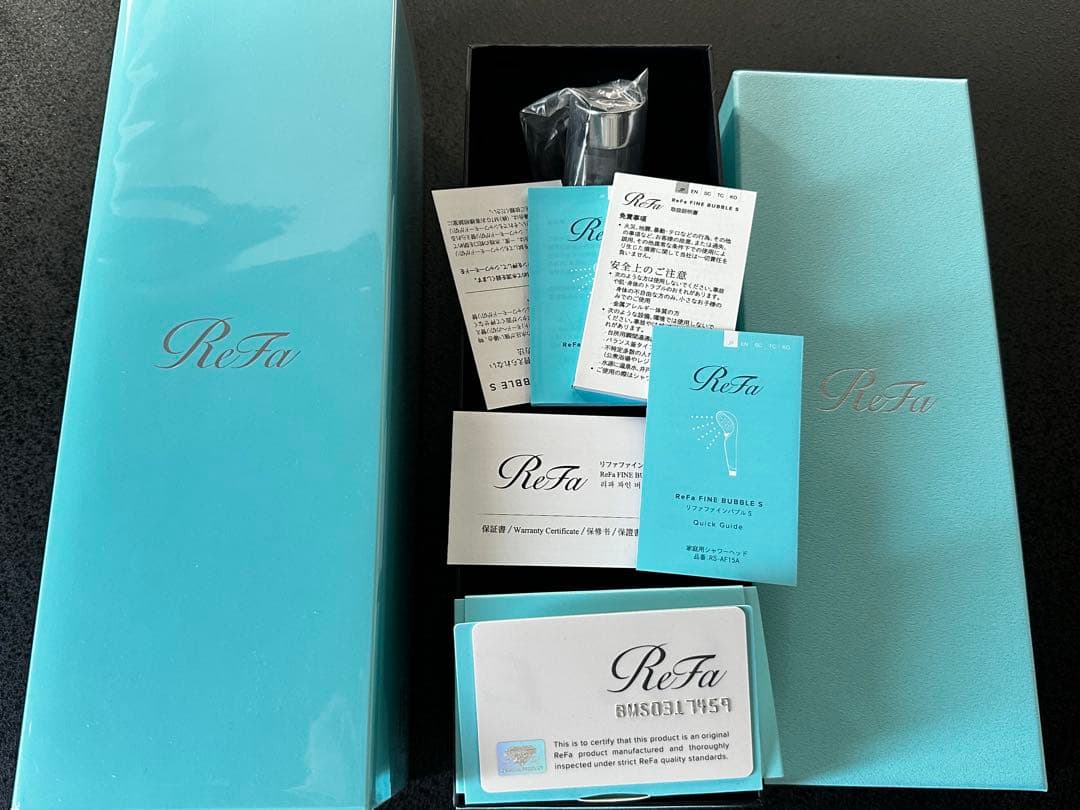 ReFa FINE BUBBLE S モード切替止水時のみ