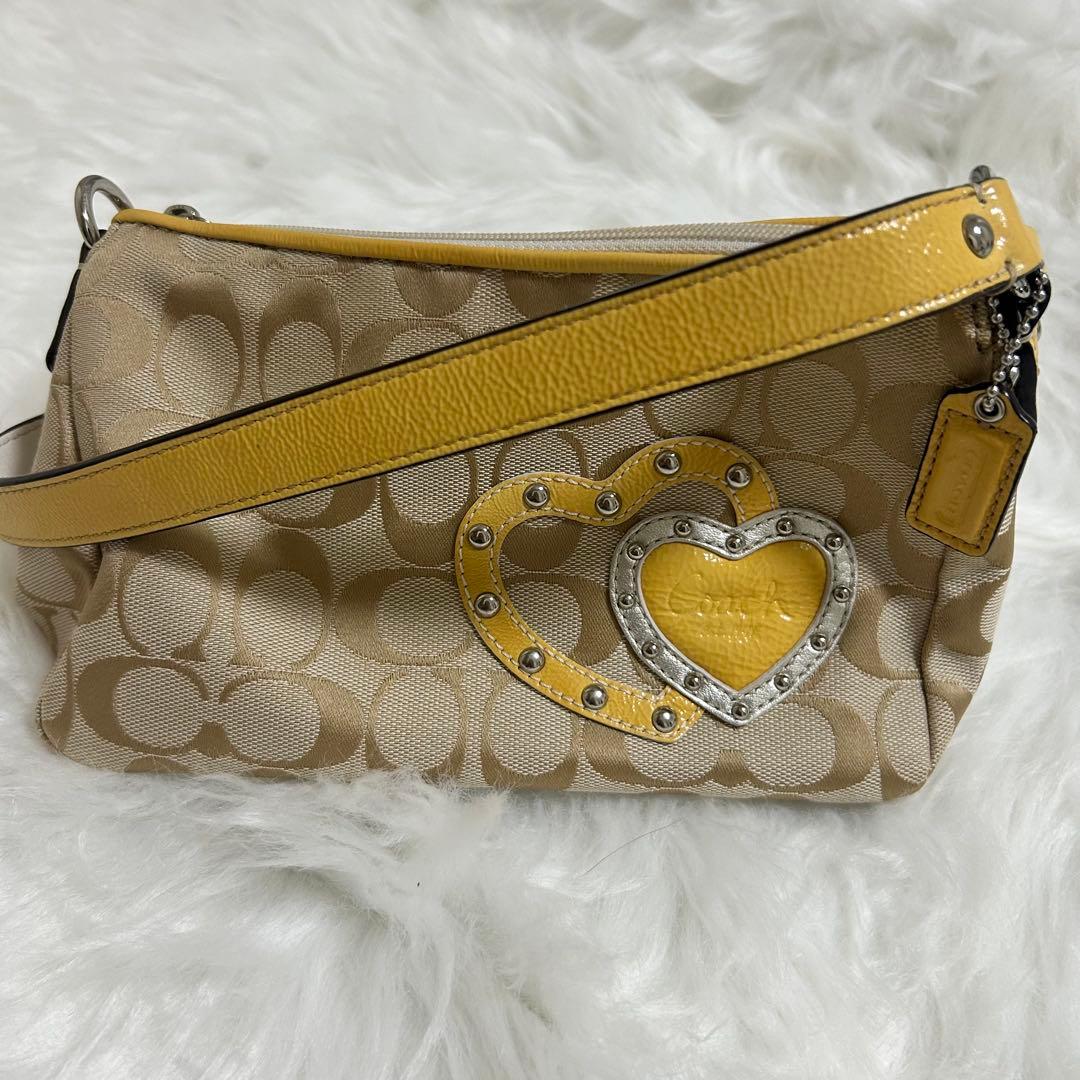 【レア美品】COACH コーチ アクセサリーポーチ