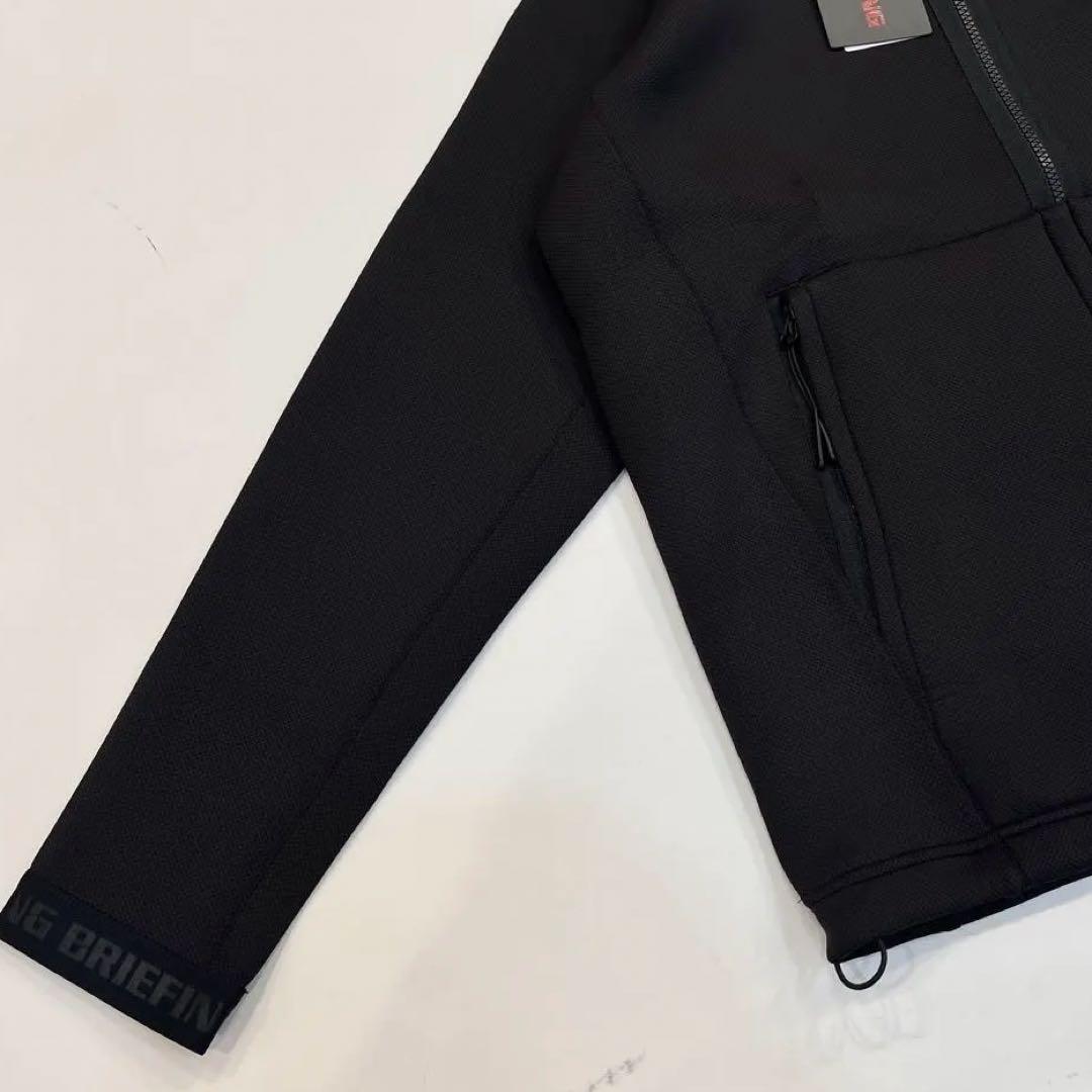 新品　BRIEFING MS CE LOGO TAPE PARKA ブラックL