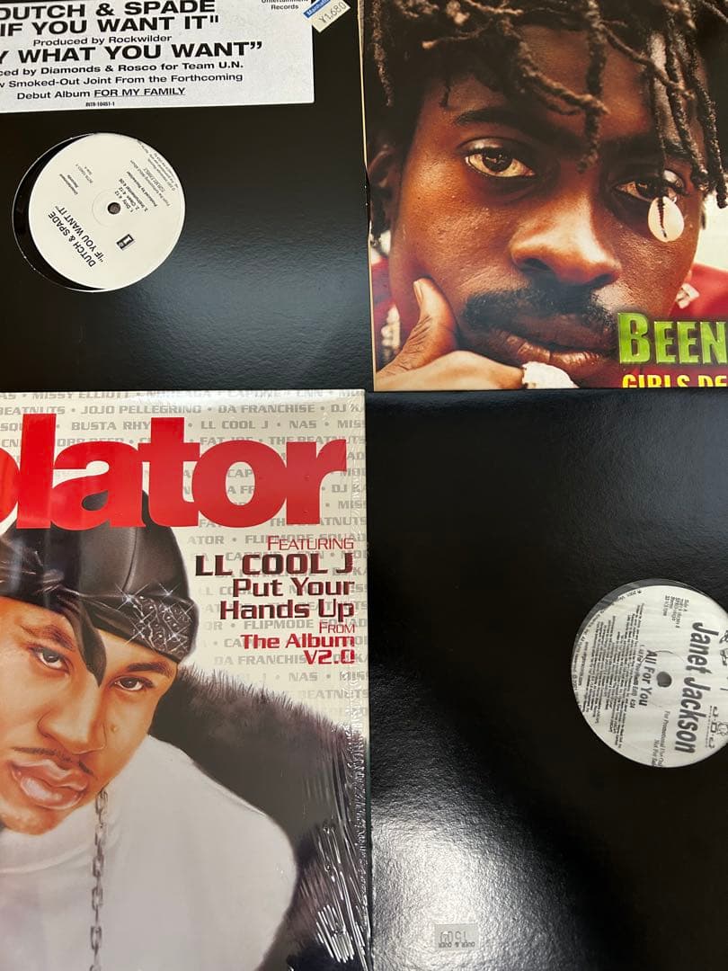 hiphop・R&B レコードセット50枚