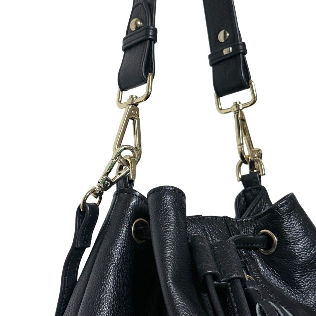 l*g様 【美品】バーニーズニューヨーク 4way 巾着 レザーバッグ リュック