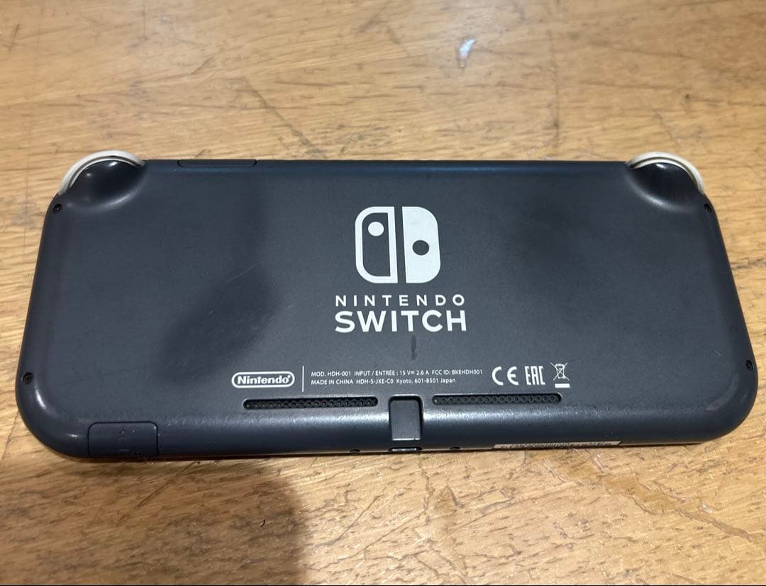 Nintendo Switch Lite グレー 一部破損あり