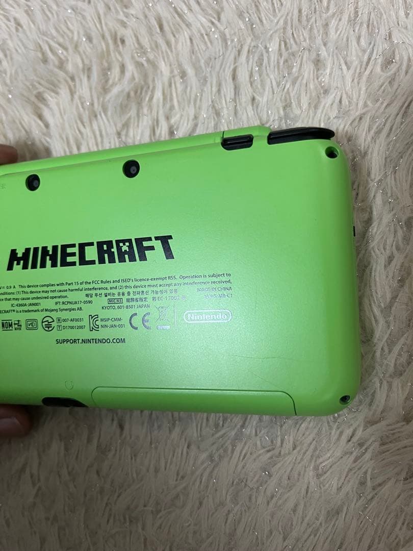 newニンテンドー2ds llマインクラフト限定盤