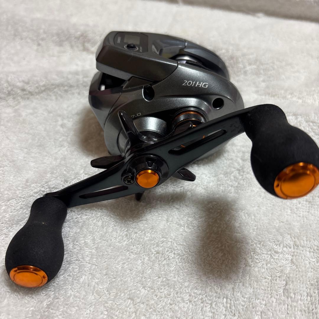シマノ　バルケッタ 201HG 左巻き　カウンター付き