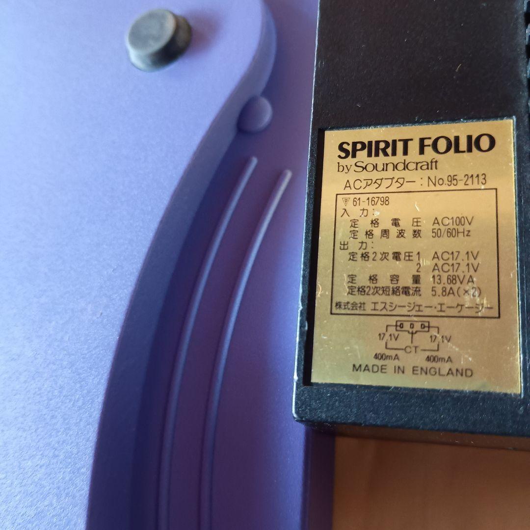 soundcraft spirit FOLIO Notepad 良品 フォノイコ