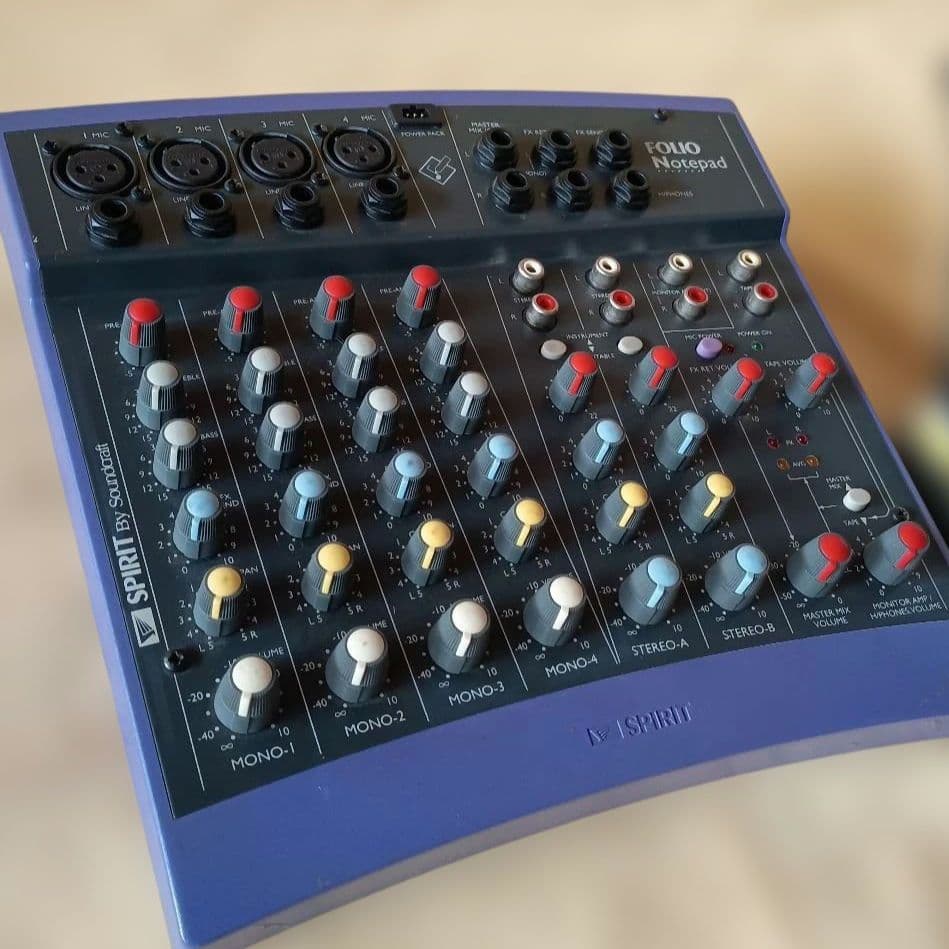 soundcraft spirit FOLIO Notepad 良品 フォノイコ