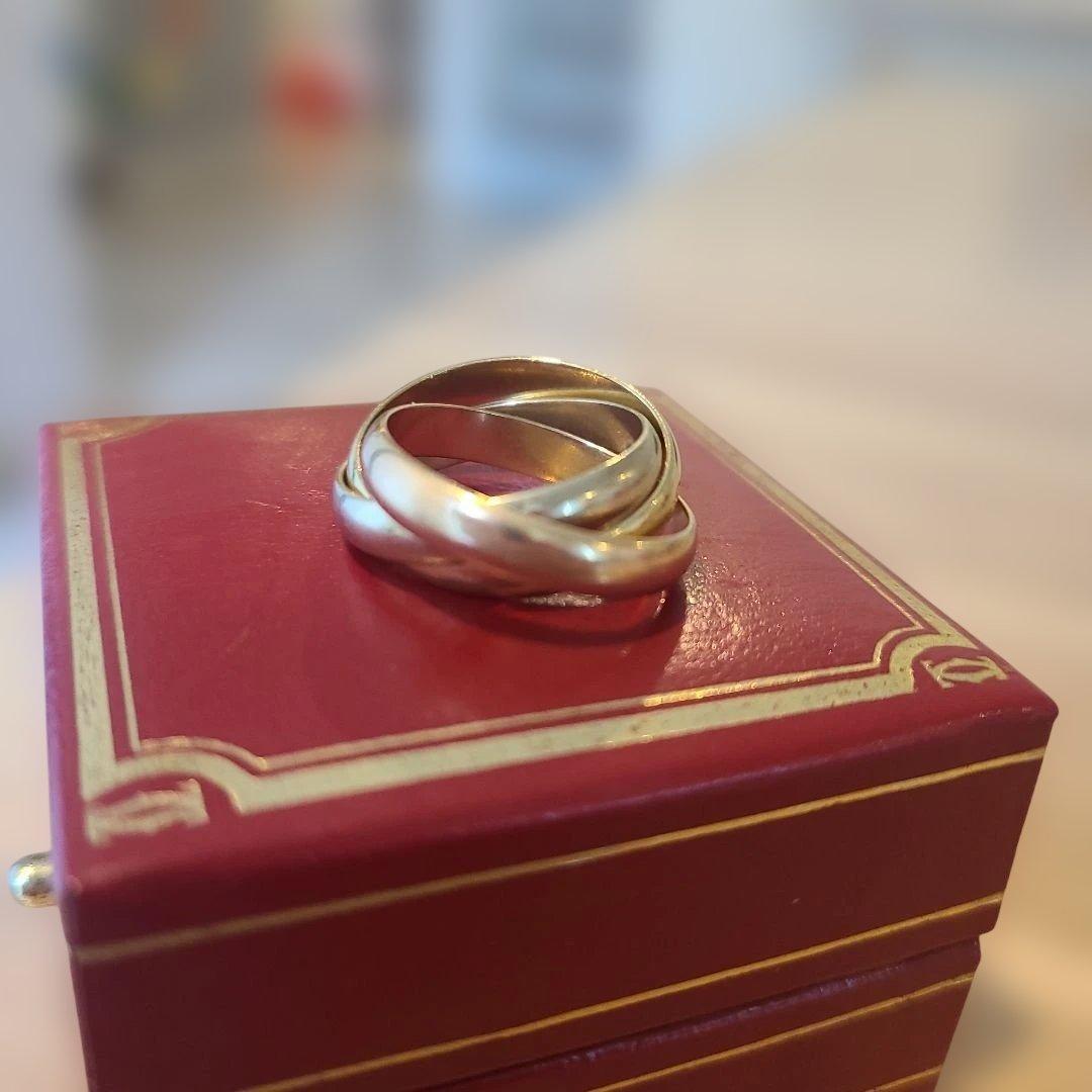 Cartier トリニティリング ゴールド 美品