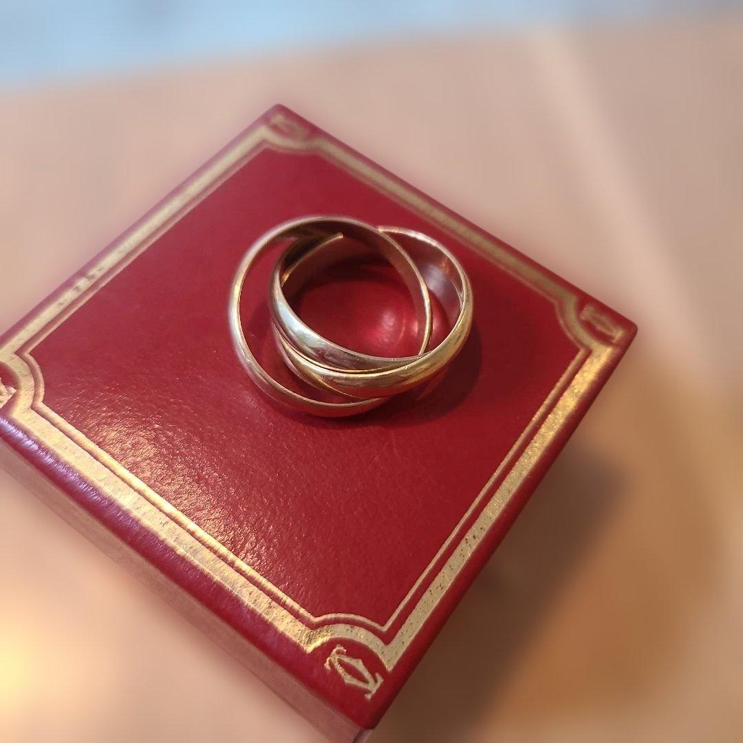Cartier トリニティリング ゴールド 美品