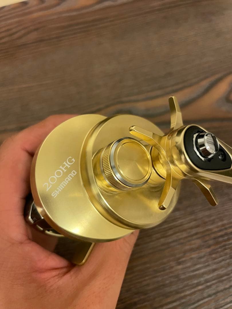 SHIMANO 14 OCEA CONQUEST 200HG ゴールド 右