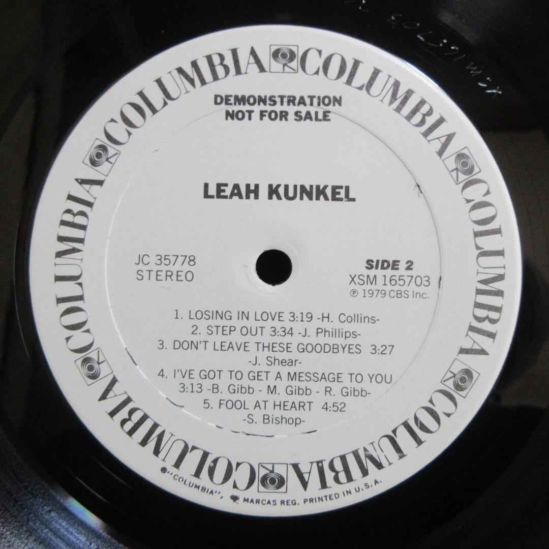 ★LEAH KUNKEL★リア・カンケル◇US Org. Promo