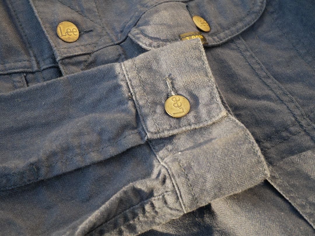 希少美品 Lee Westerner 復刻 ネイビー シャンブレー生地 即購入可