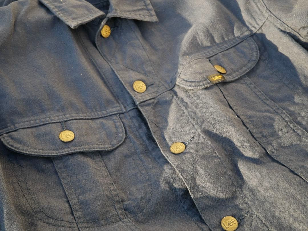 希少美品 Lee Westerner 復刻 ネイビー シャンブレー生地 即購入可