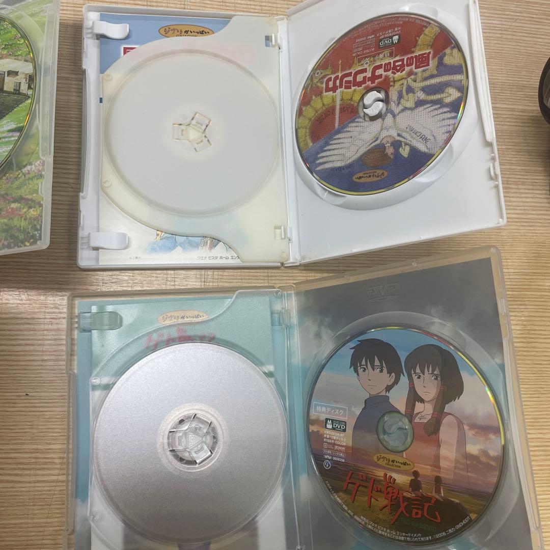 ジブリ まとめ売り DVD 紅の豚　ハウル　ナウシカ　ゲド戦記