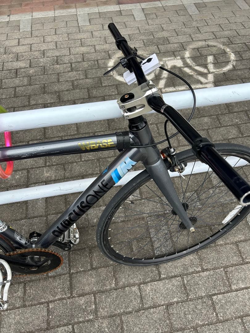 durcus one グレー ピストバイク