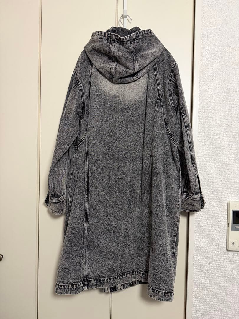 ロングデニムジャケット グレー HARE美品