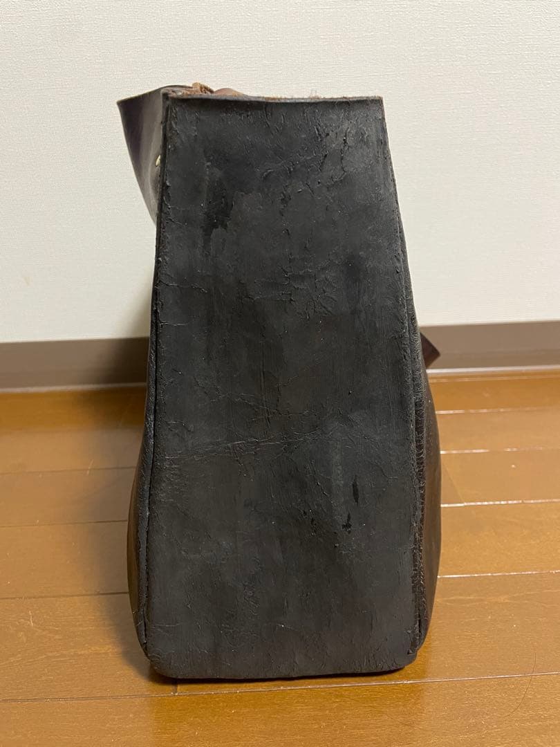 SLOW ボーノトートbono tote bag width type ブラウン