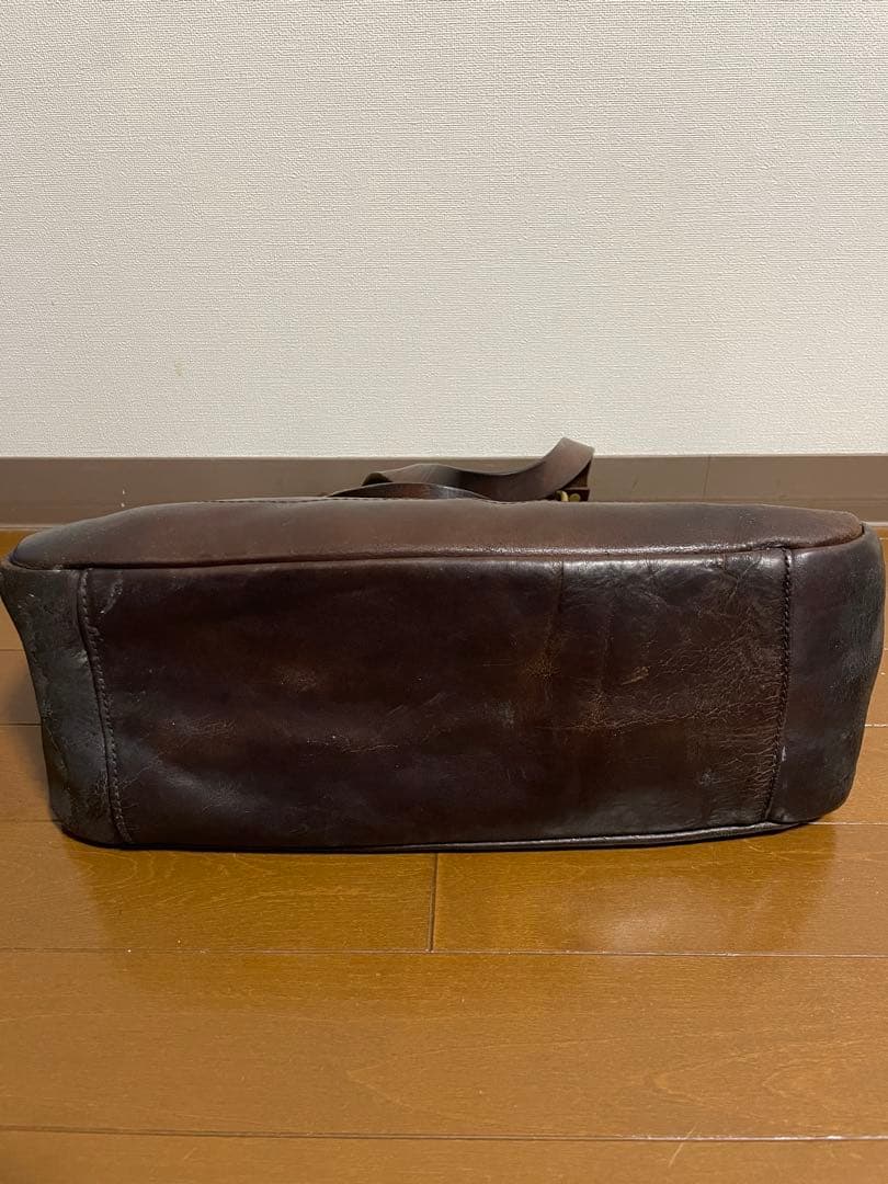 SLOW ボーノトートbono tote bag width type ブラウン