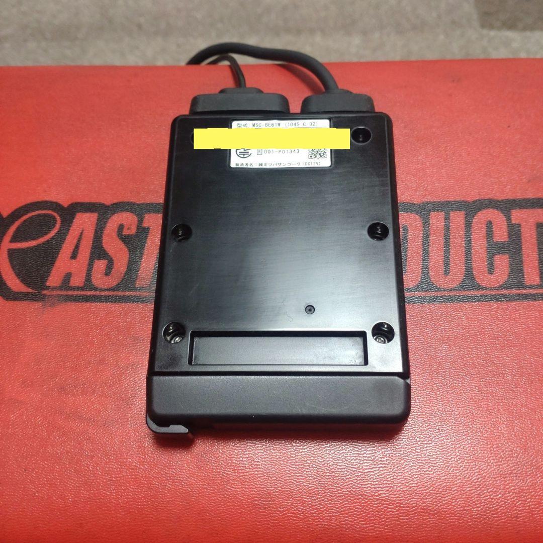 バイク用　ETC　車載器　ミツバ　BE61-W　（検索用）ETC2.0　1165