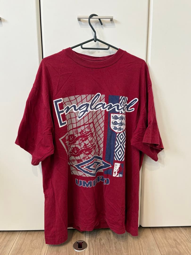 UMBRO イングランド グラフィックTシャツ 赤