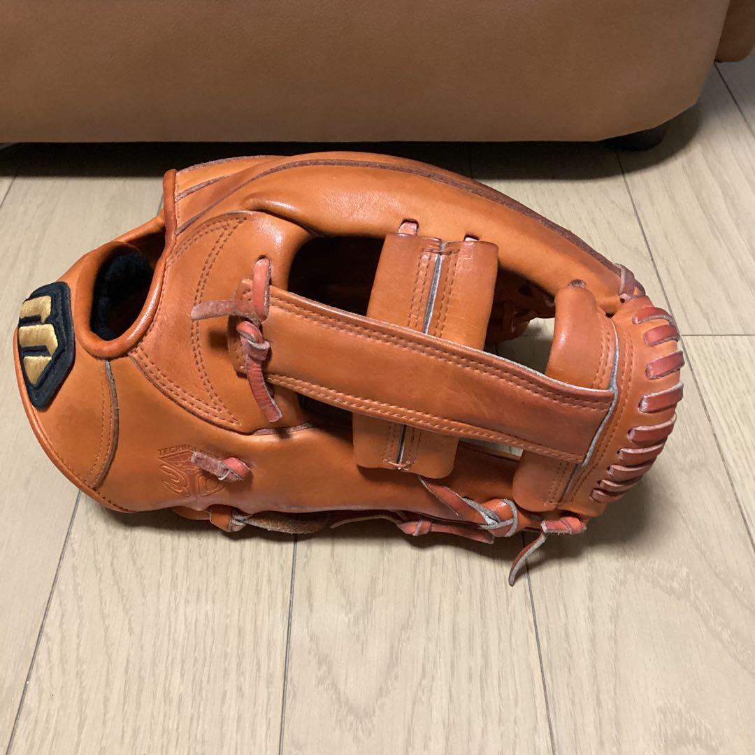 希少　ミズノプロ　硬式　内野手　グローブ