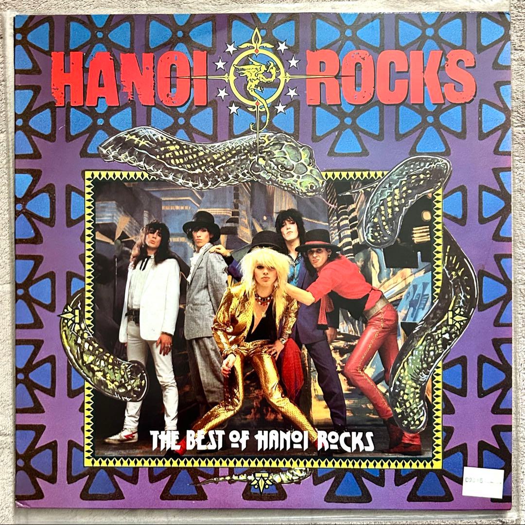 Hanoi Rocks The Best of Hanoi Rocks英国盤LP