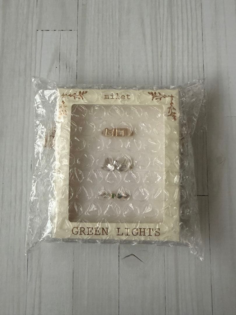 アクセサリー milet GREEN LIGHTS Ring