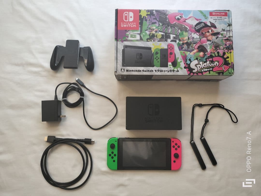 【タンカス】ニンテンドースイッチ 本体ジャンク品＋ケース